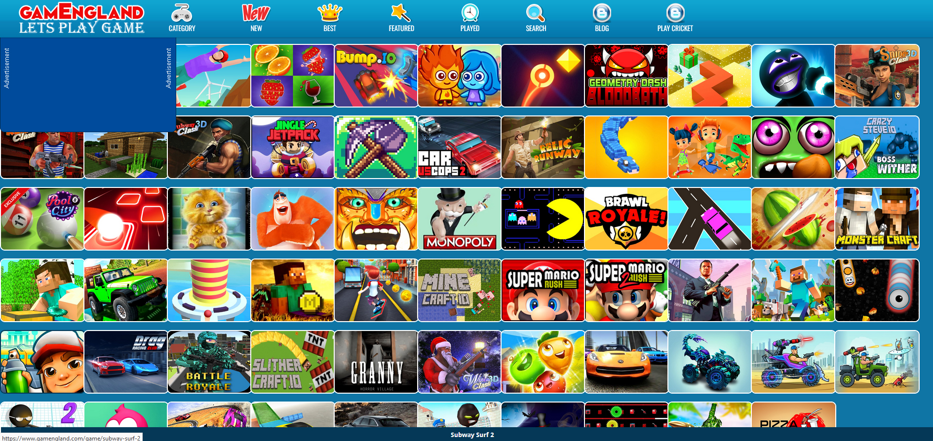 play thousands of free online games